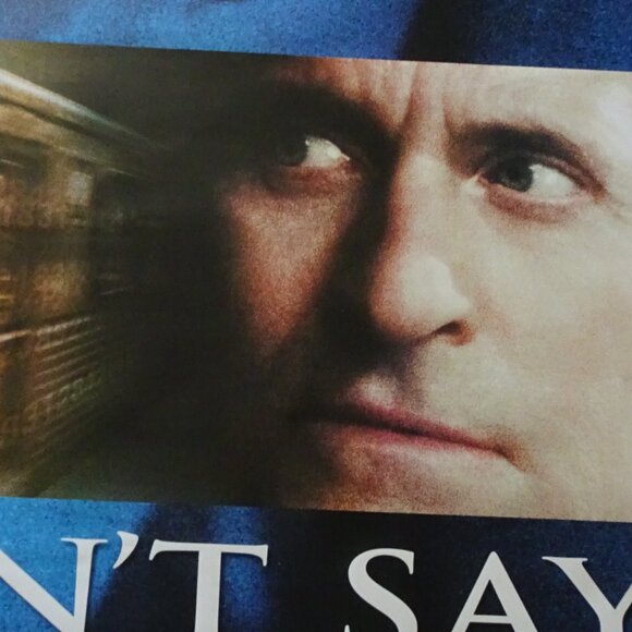 DON'T SAY A WORD - MOVIE BANNER WITH MICHAEL DOUGLAS - Picture 2 of 6